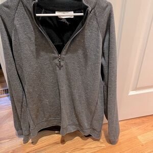 Tommy Bahama reversible half zip sweatshirt